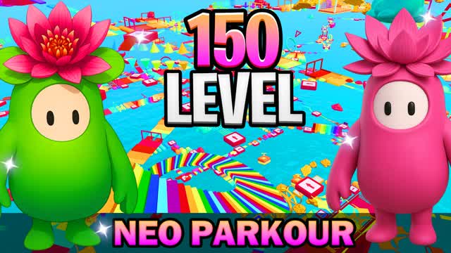 đžNEO OBBY PARKOUR 150+ LEVELSđž