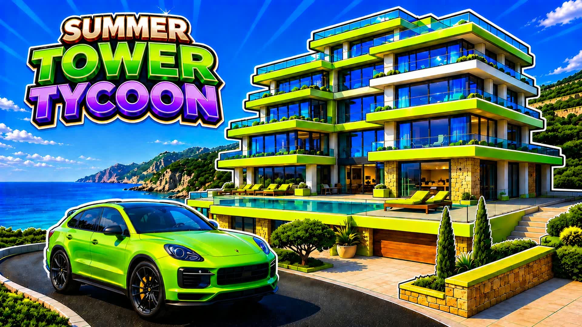 ☀️SUMMER TOWER TYCOON✨