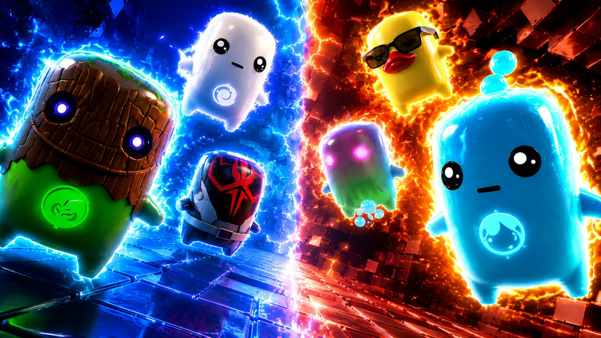 HAUDOKEN RED VS BLUE š“šµ