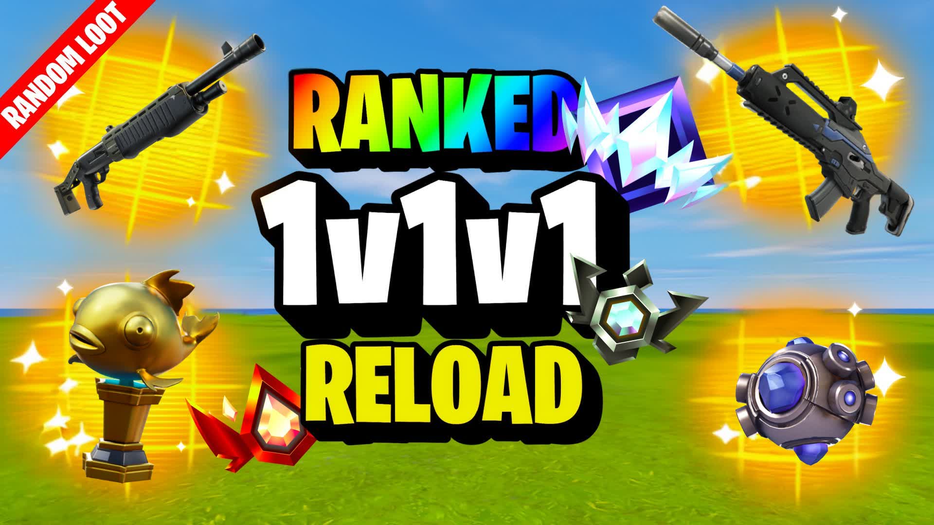 1V1V1 RANKED RELOAD REALISTICS 1V1 FFA