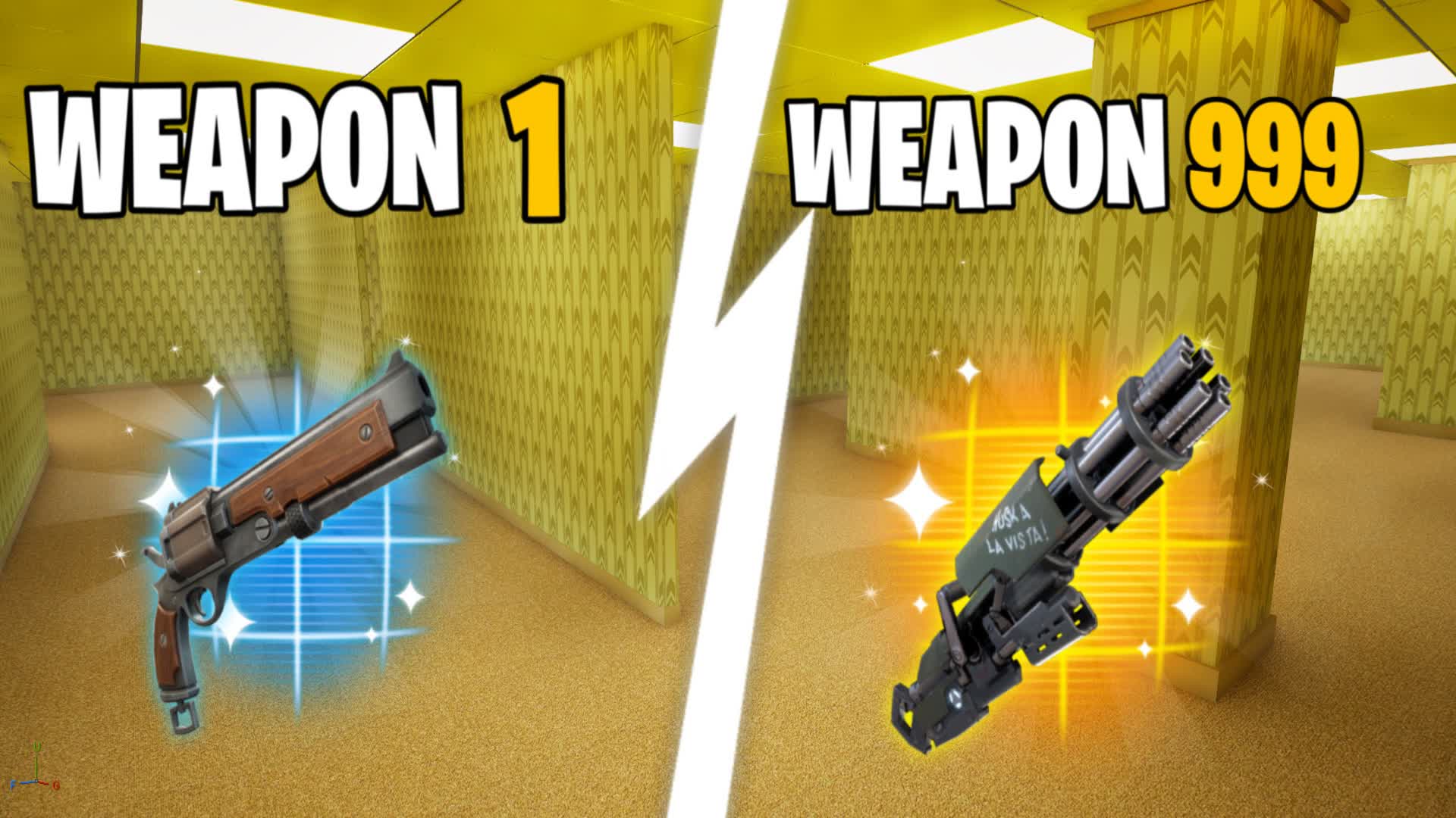 BACKROOM GUN GAME ONE SHOT 🔫