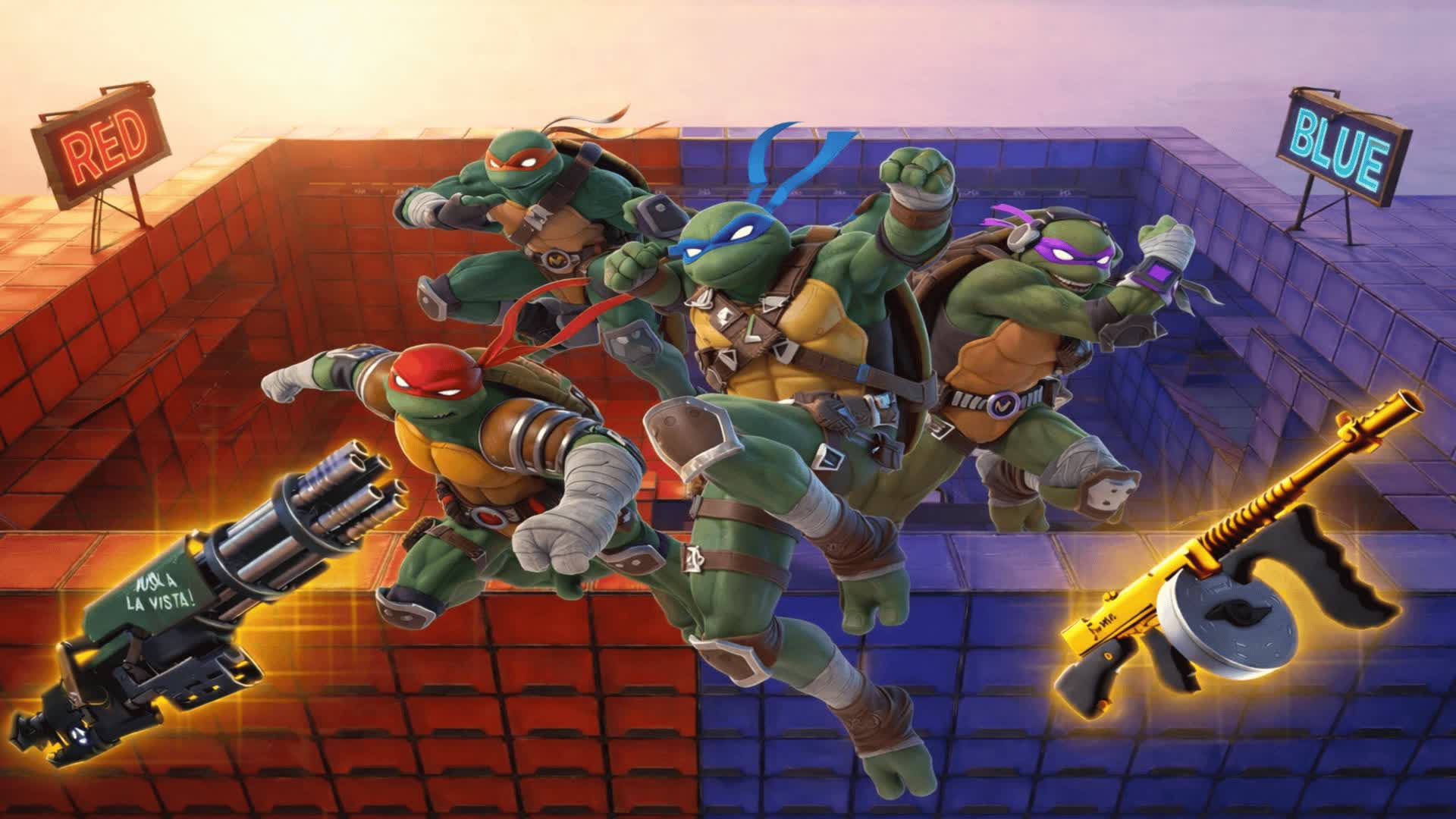 TMNT RED VS BLUE