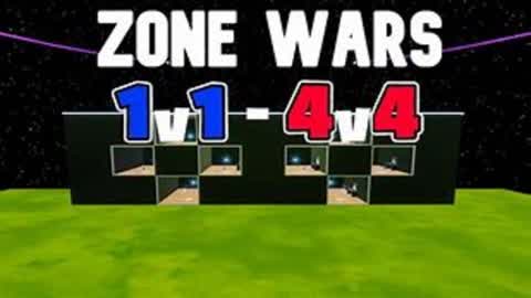 1v1 to 4v4 Zonewars