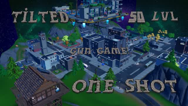 Elmorji One Shot GUN game Tilted Towers