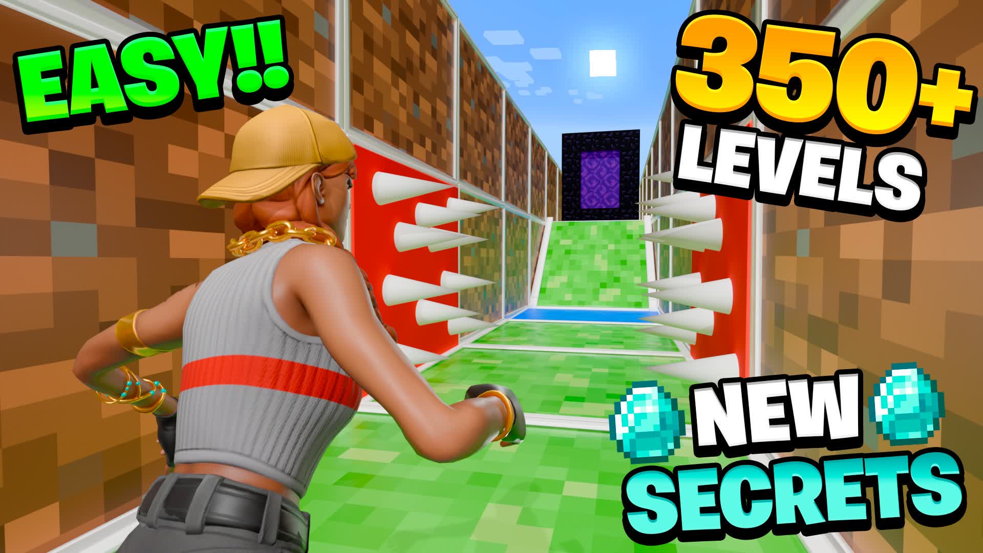 BLOCK CRAFT PARKOUR 350+