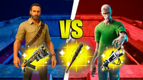 ZOMBIE RED VS BLUE 🔴🔵