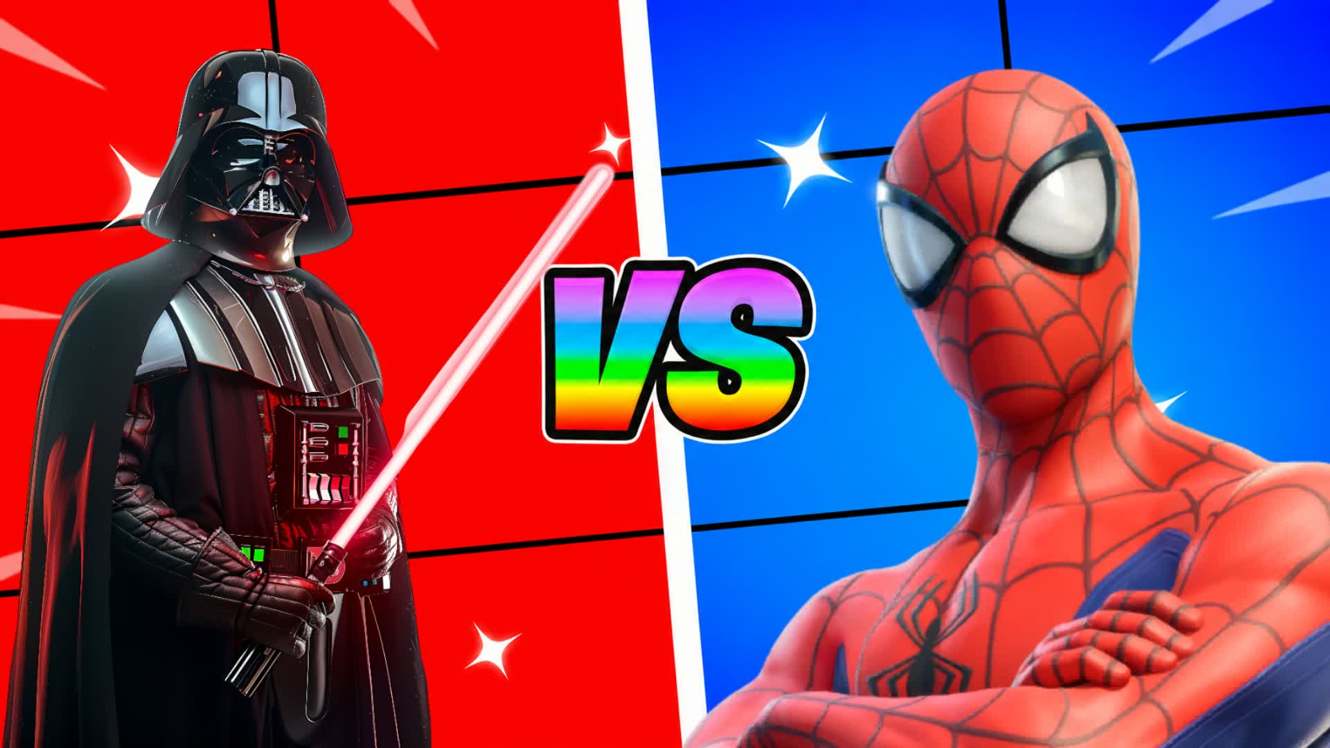 STARWARS 赤 vs 青