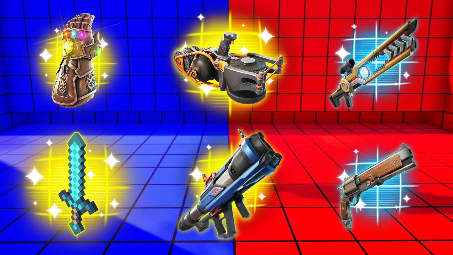 レッド vs ブルー 🔵🔴全