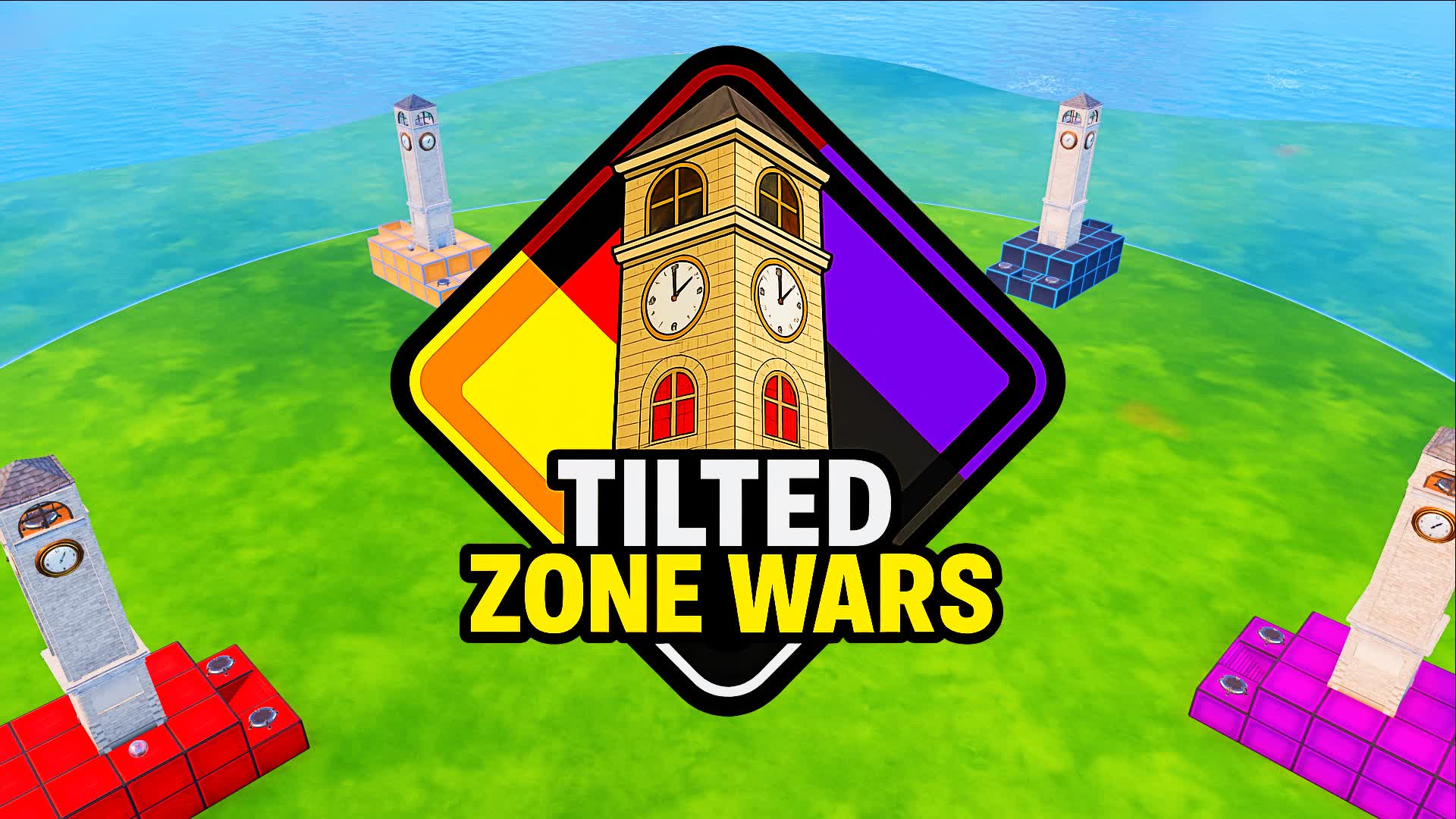 ⭐GO TILTED Zone Wars! 4v4v4v4🌀