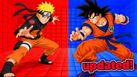 NARUTO VS GOKU RED VS BLUE RVB 67! 🔴🔵