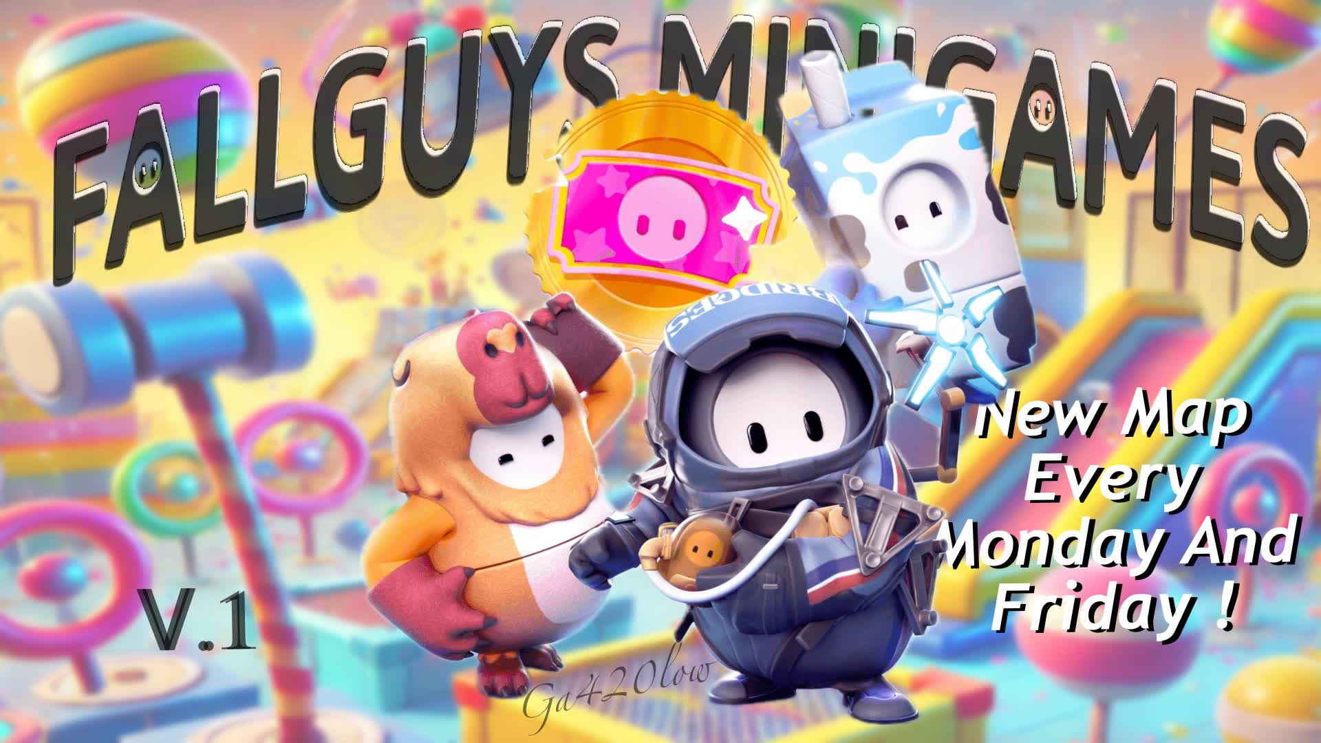 🎊 FALL GUYS MINI-GAMES 🎊