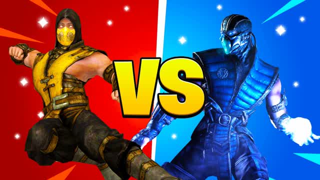 CRAZY 🔥SCORPION VS SUB-ZERO ❄️