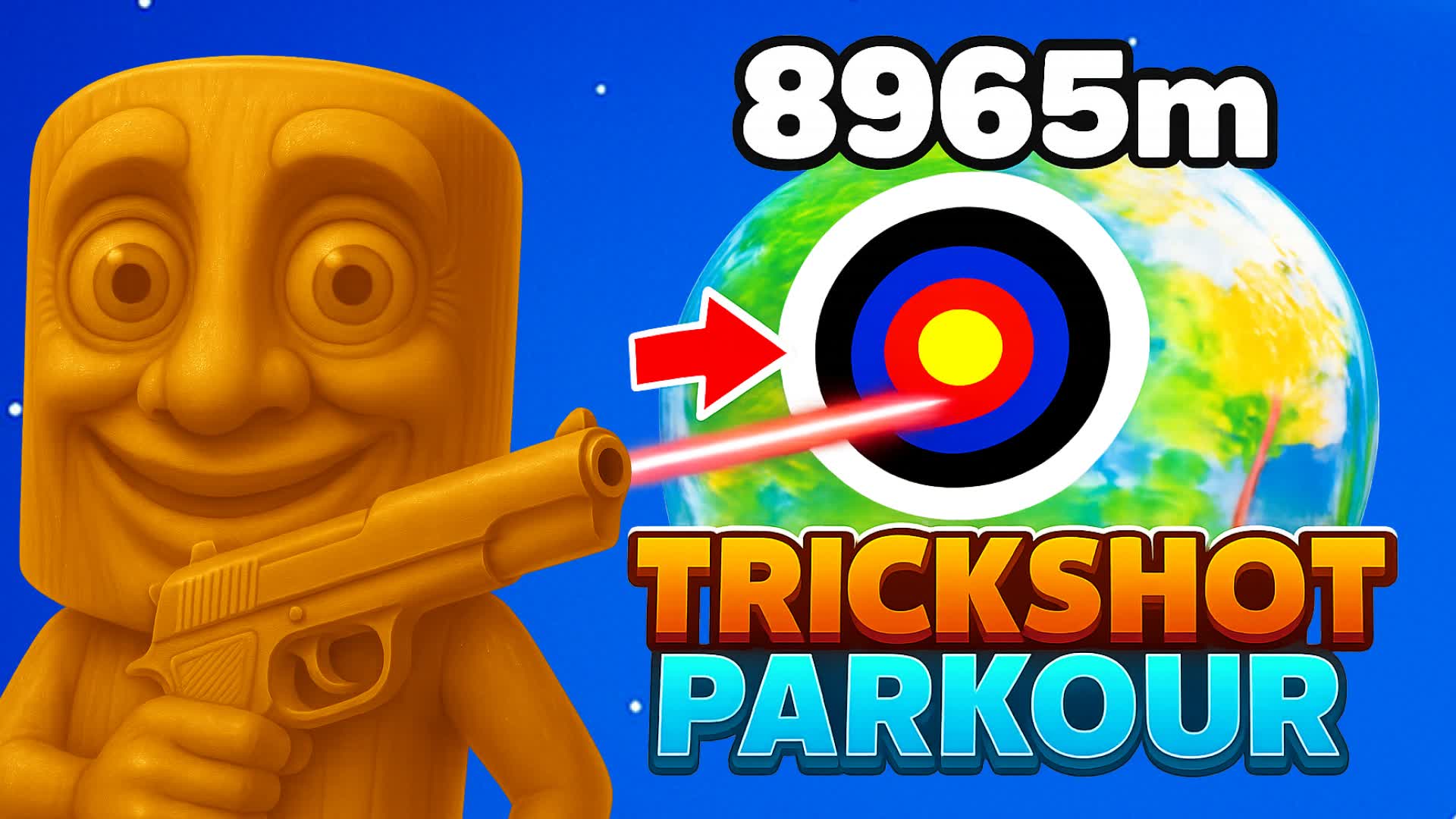 Brainrot Meme EASY Trickshot Parkour 🎯