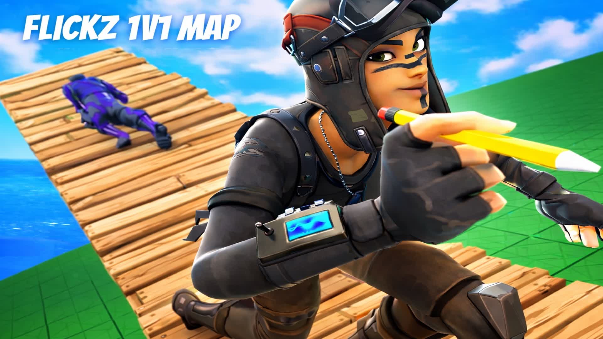 Flickz 1v1マップ