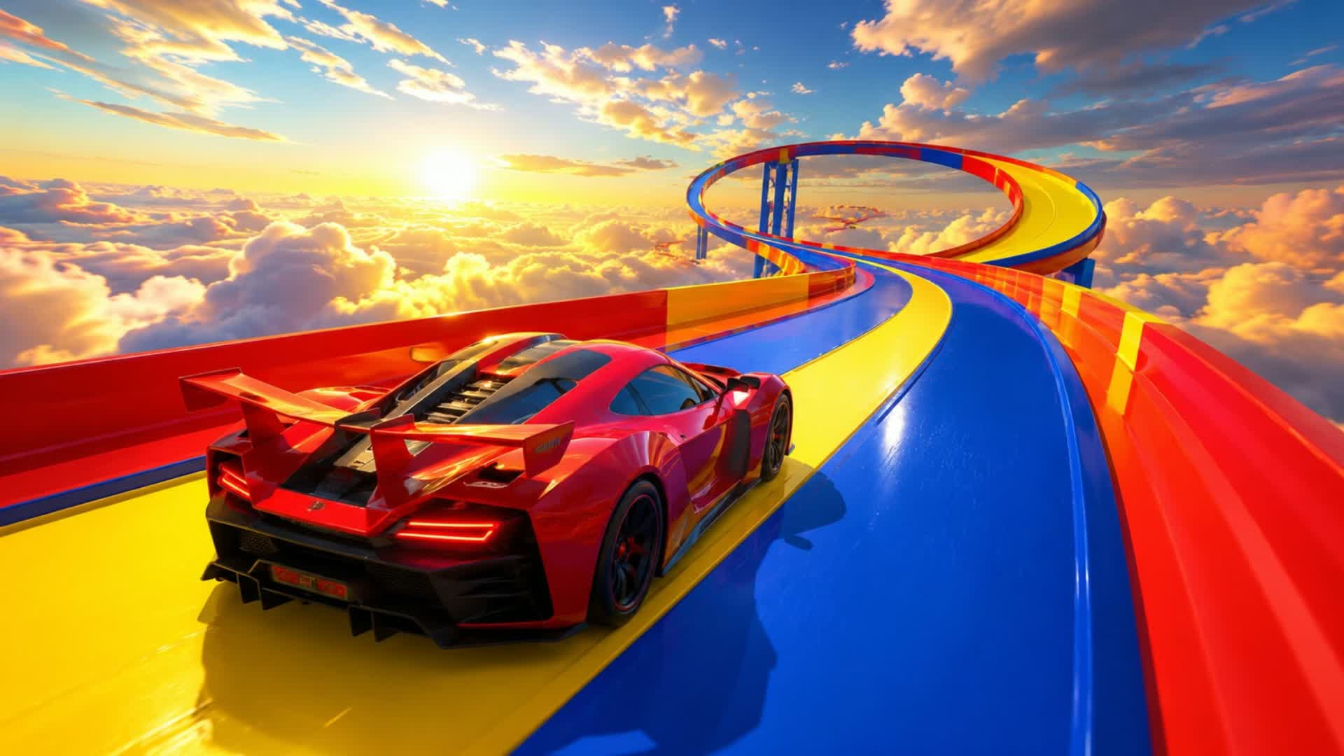 CAR GAME 🕹️ MEGA SUPER RAMP🔥