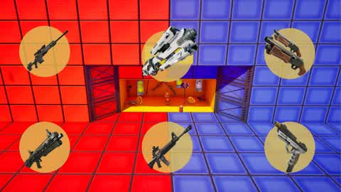 احمر ضد ازرق مصغر