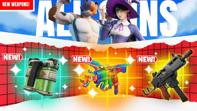 SECRET 1V1 FFA - ALL GUNS & RIDES