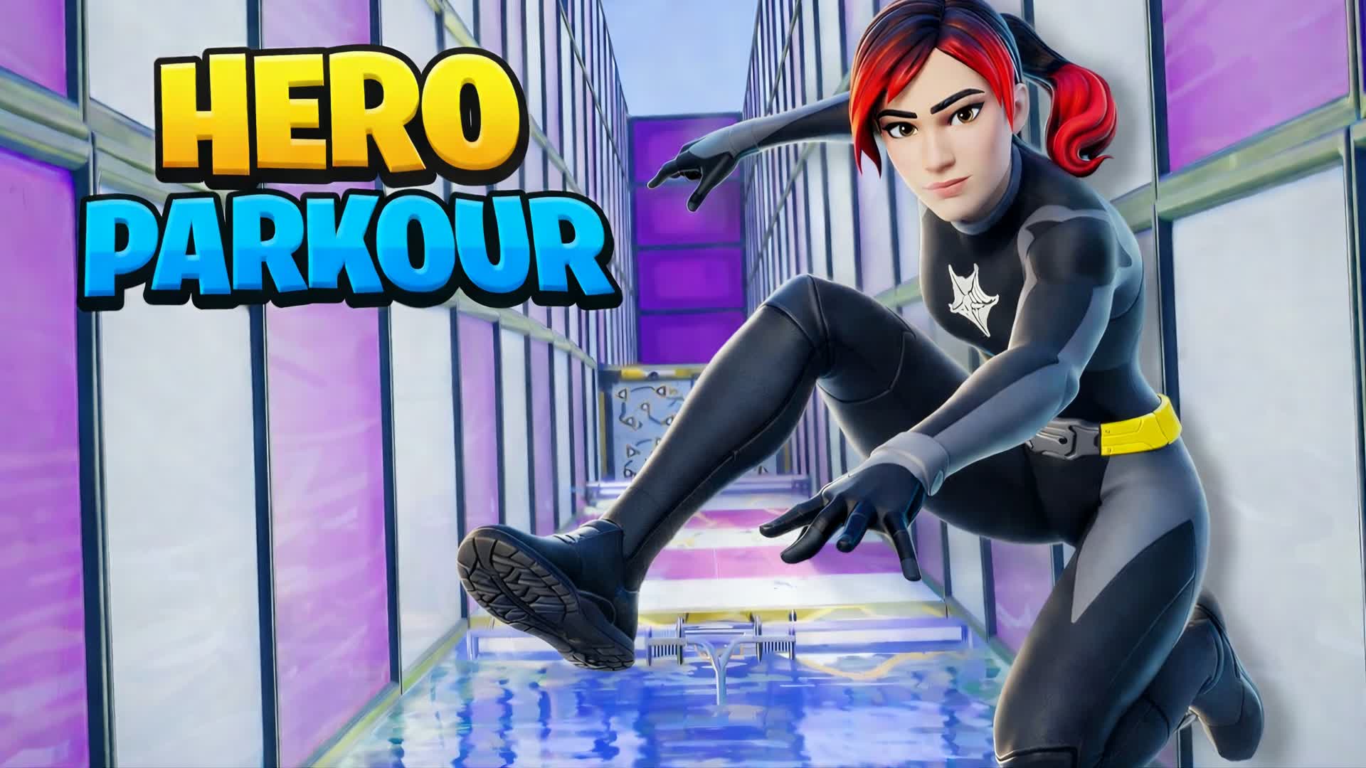 HERO PARKOUR 🦸 - fortnite