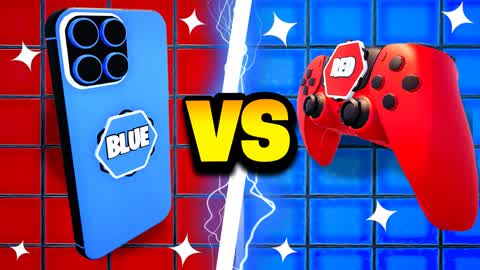 PHONE VS CONTROLLER RED VS BLUE 🔴🔵