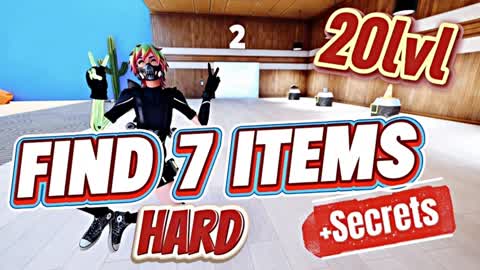 Find the 7 items + secret