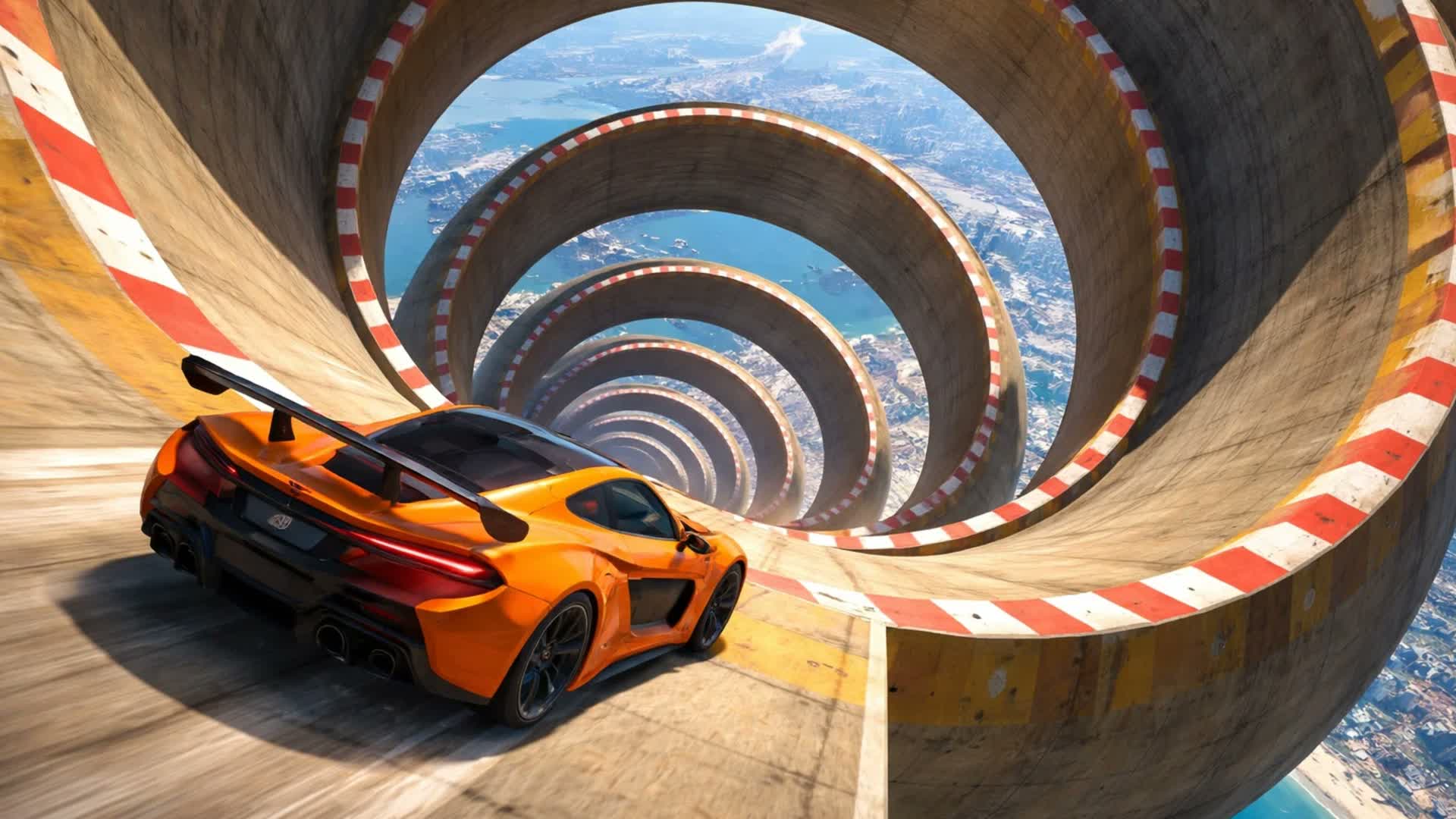 Spiral Car Deathrun 1635-8143-8539 by ppgamesstudio - Fortnite Creative ...