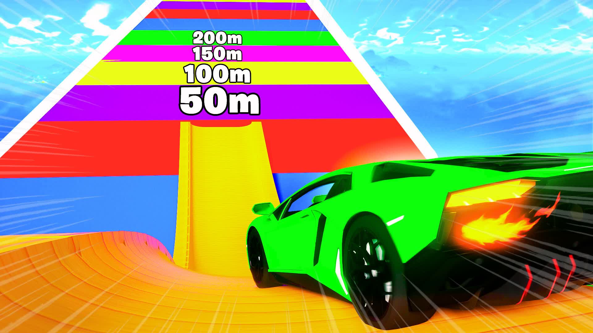 CUSTOM CAR RAMP JUMP🚀