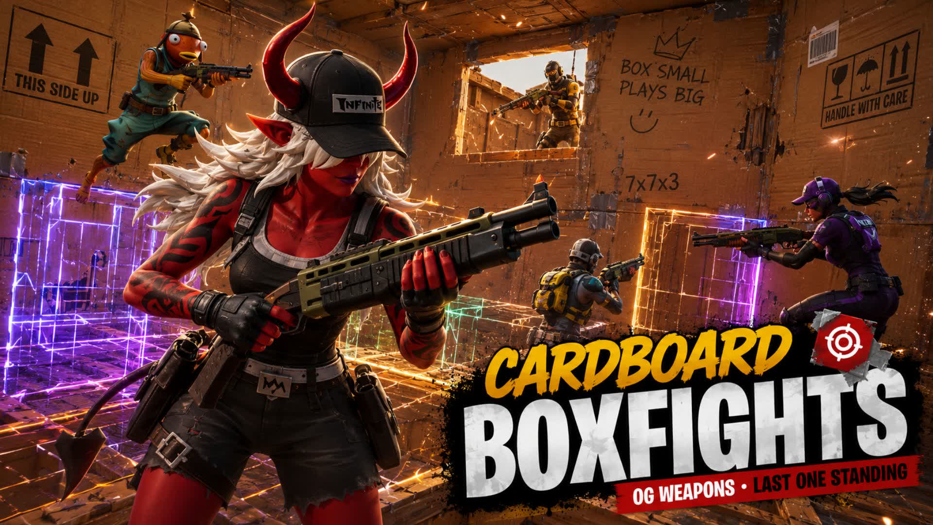 CARDBOARD BOXFIGHTS (OG WEAPONS)