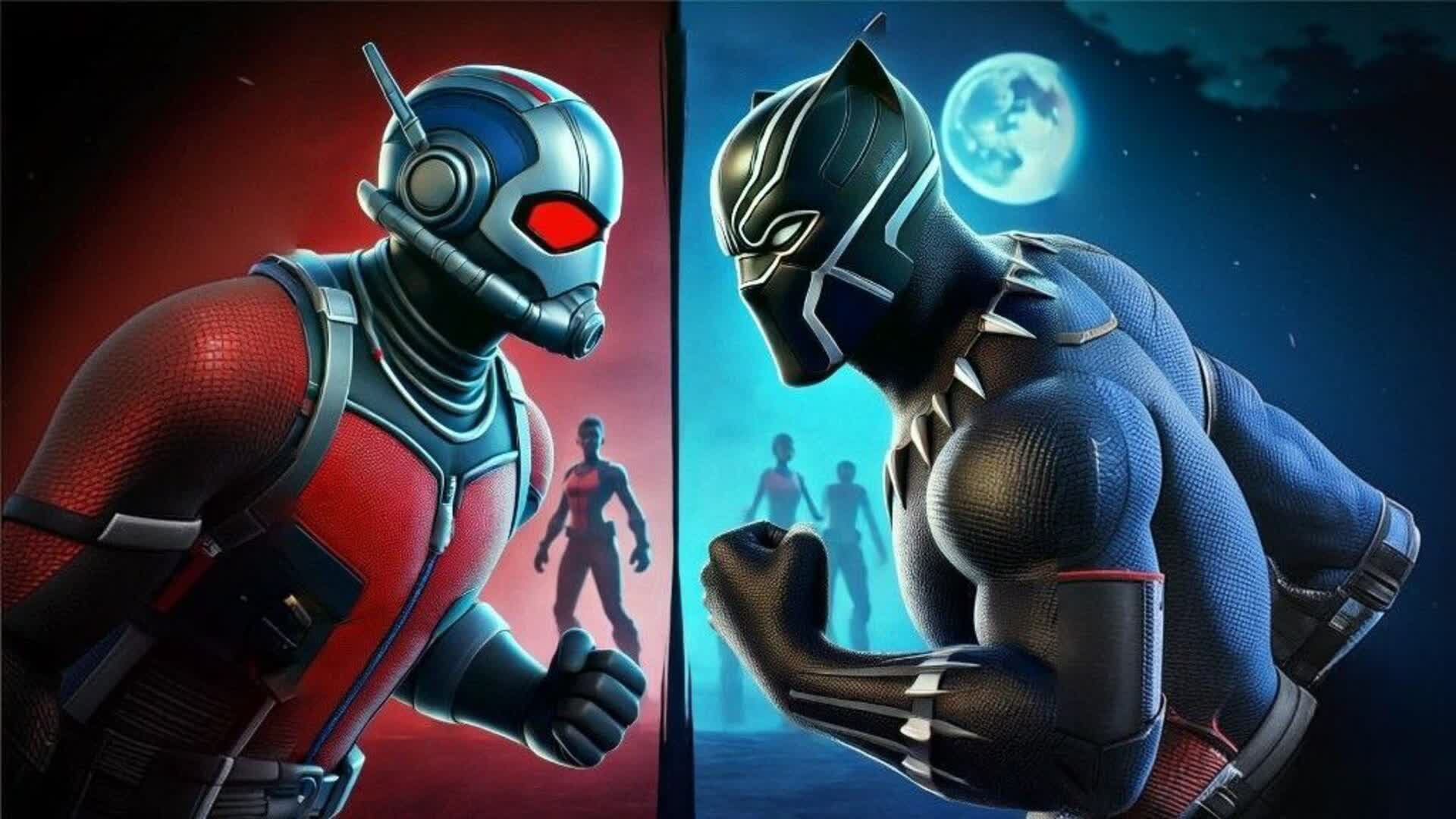 🔴BLACK PANTER VS ANTMAN🟢