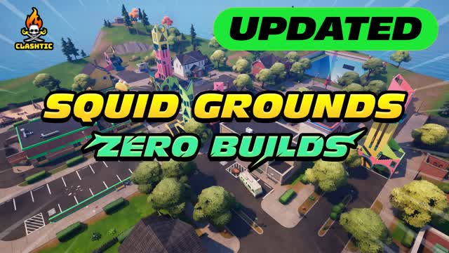 Squid Grounds Zonewars ZB 🦑🎮