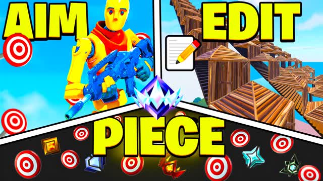 🎯AIM EDIT PIECE PRACTICE [1v1 Practice]