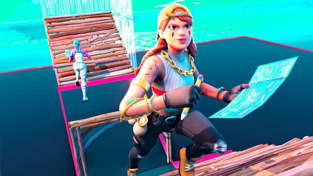 1V1 Build fight {Mongraal}
