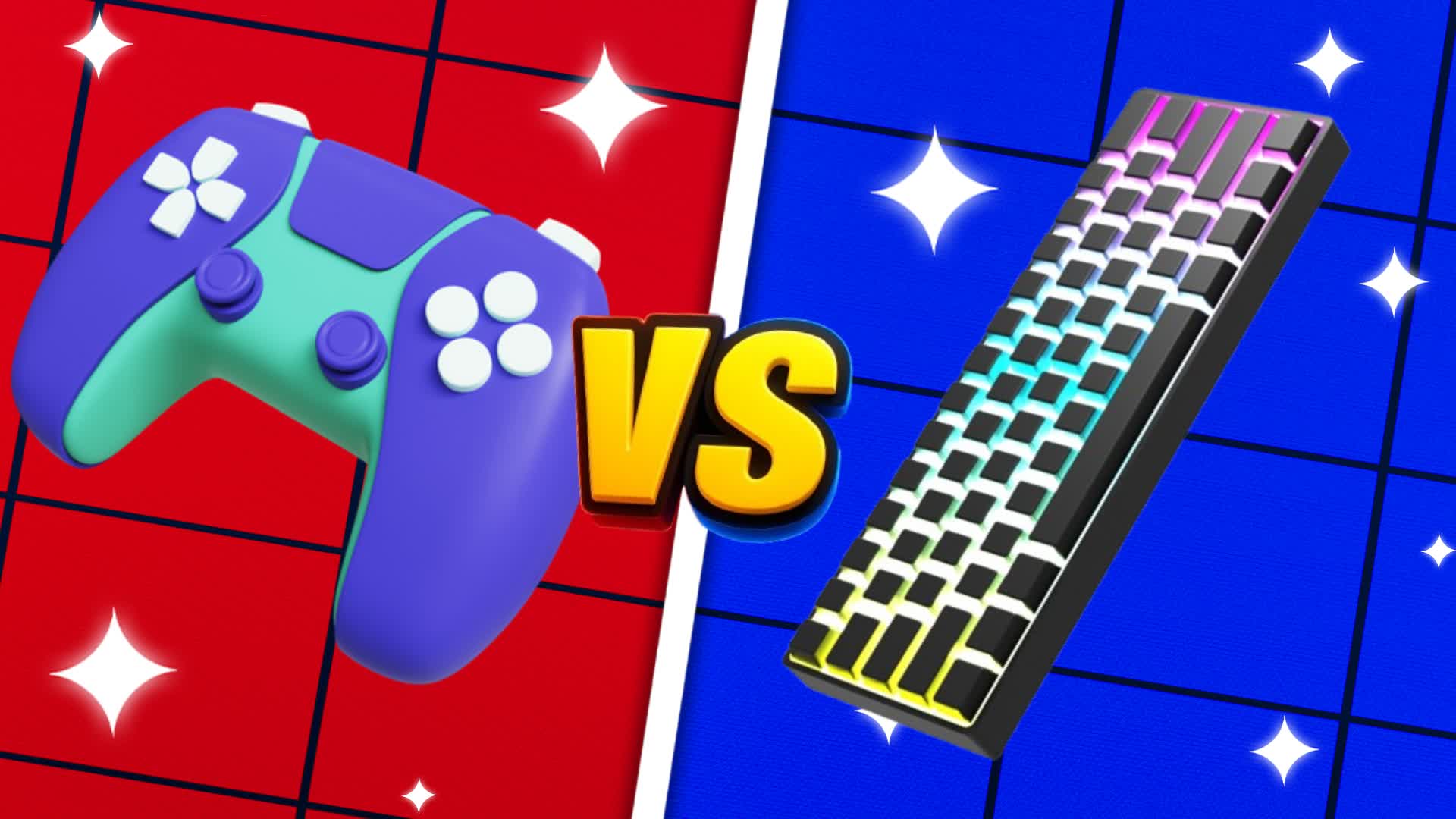 SUPREME CONSOLE VS PC RED VS BLUE 🔴🔵