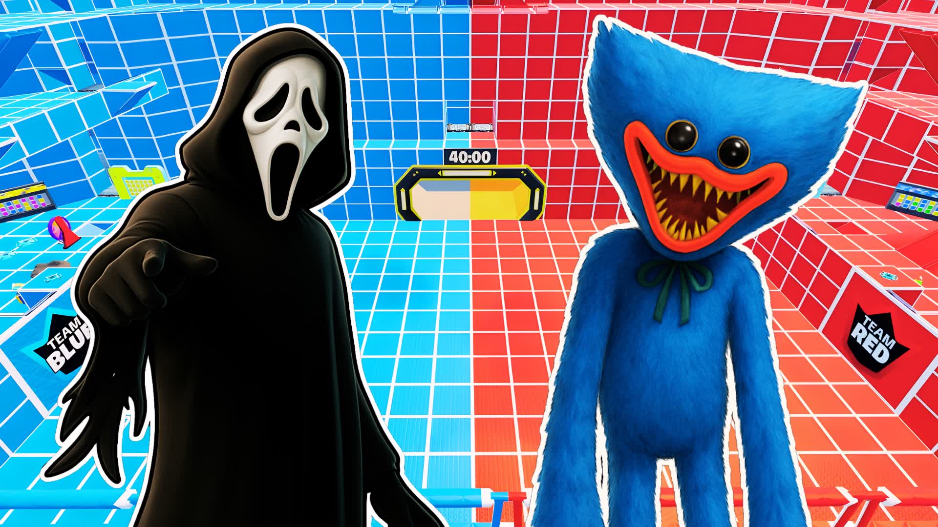 UNDERRATED RED VS BLUE 🔴🔵 HUGGY vs BOO