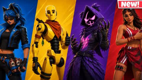 4V4 BLUE VS YELLOW VS PURPLE VS RED
