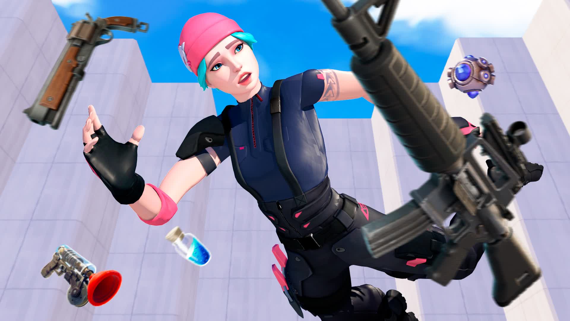 PIT 1V1 WITH EVERY GUN