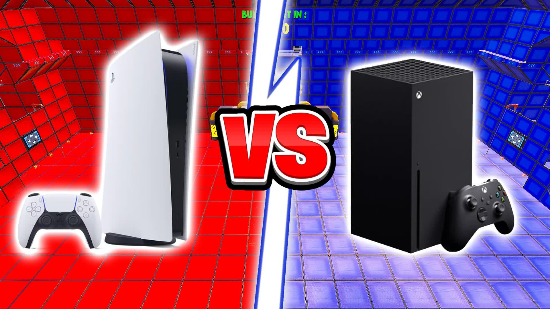 PS5 VS XBOX RED VS BLUE🔴🔵