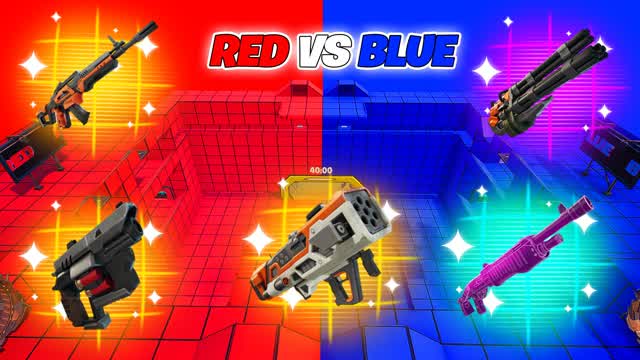 TEAM RED VS TEAM BLUE 🔴🔵