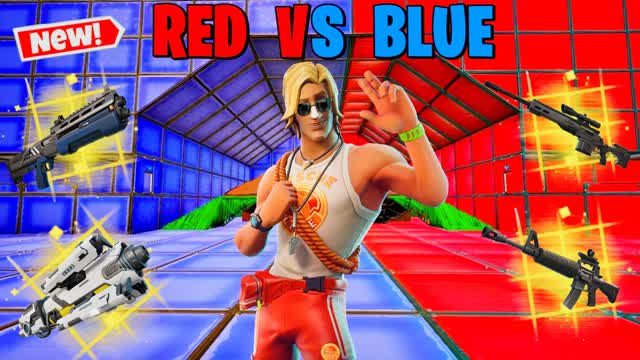 SUPER CRAZY RED VS BLUE 🔴🔵