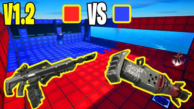 đ„” RED VS BLUE đ„¶ BUILD đ OCEAN MAP đ