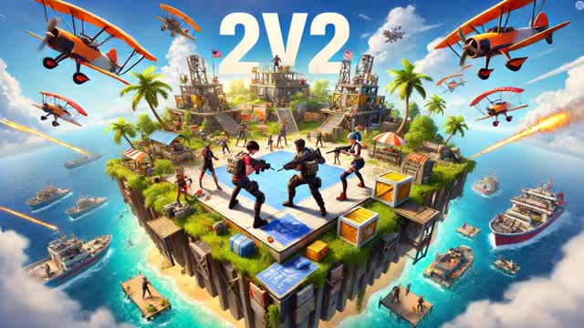 2v2 BUILD FIGHTS All Weapons!🔫
