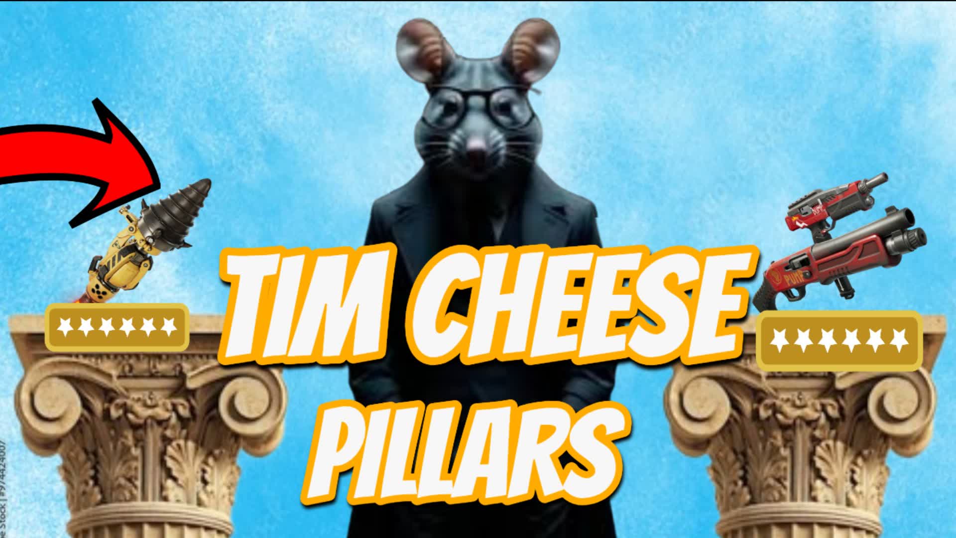 TIM CHEESE PILLARS! 🐭
