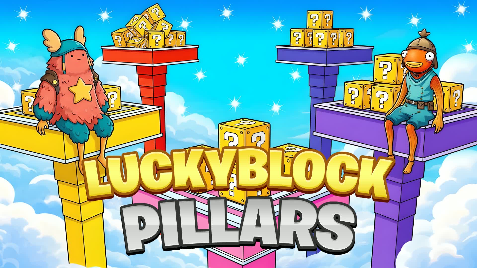 クレイジーラッキーブロックの柱 ⭐ 柱