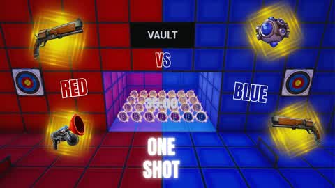 🔴 RED VS BLUE 🔵 (ONE SHOT) 🎯