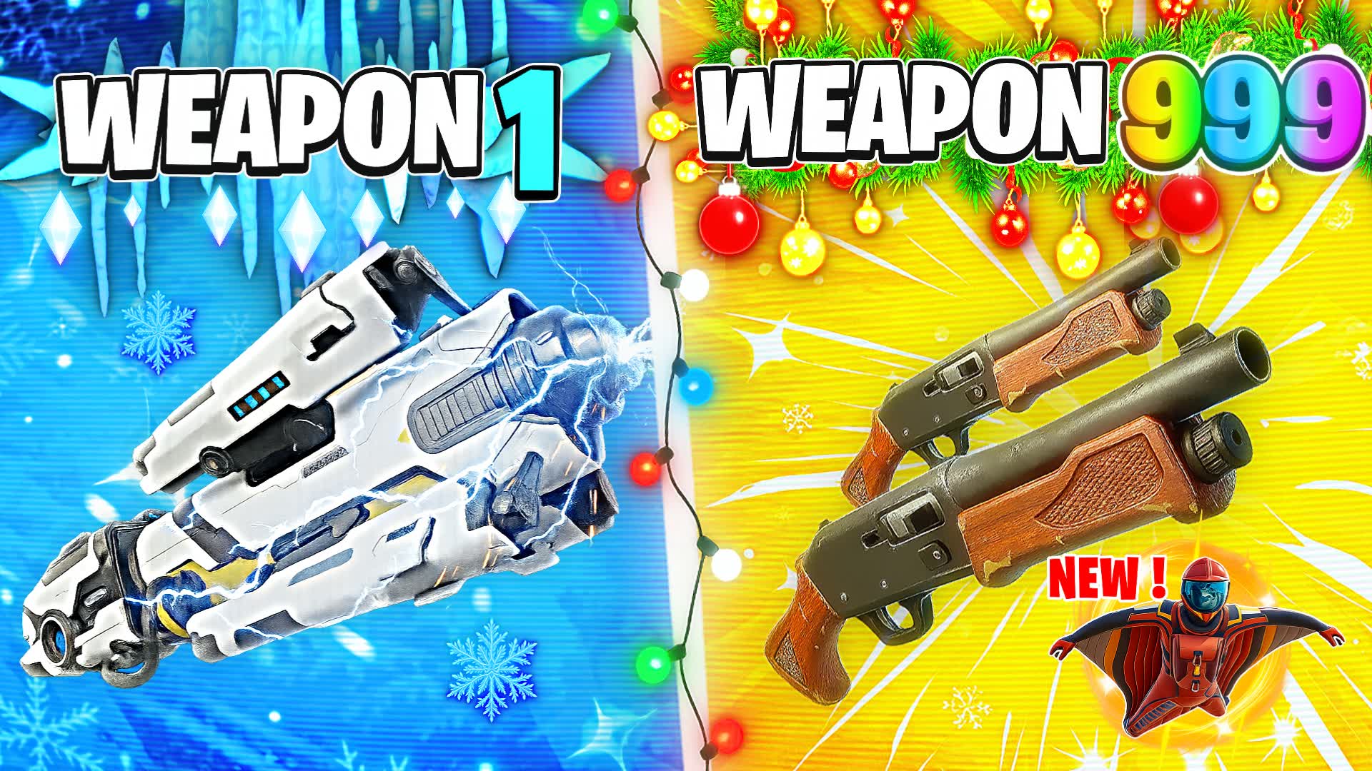 ❄ AMAZING WINTER GUN GAME 🔫 ONE SHOT 🎯