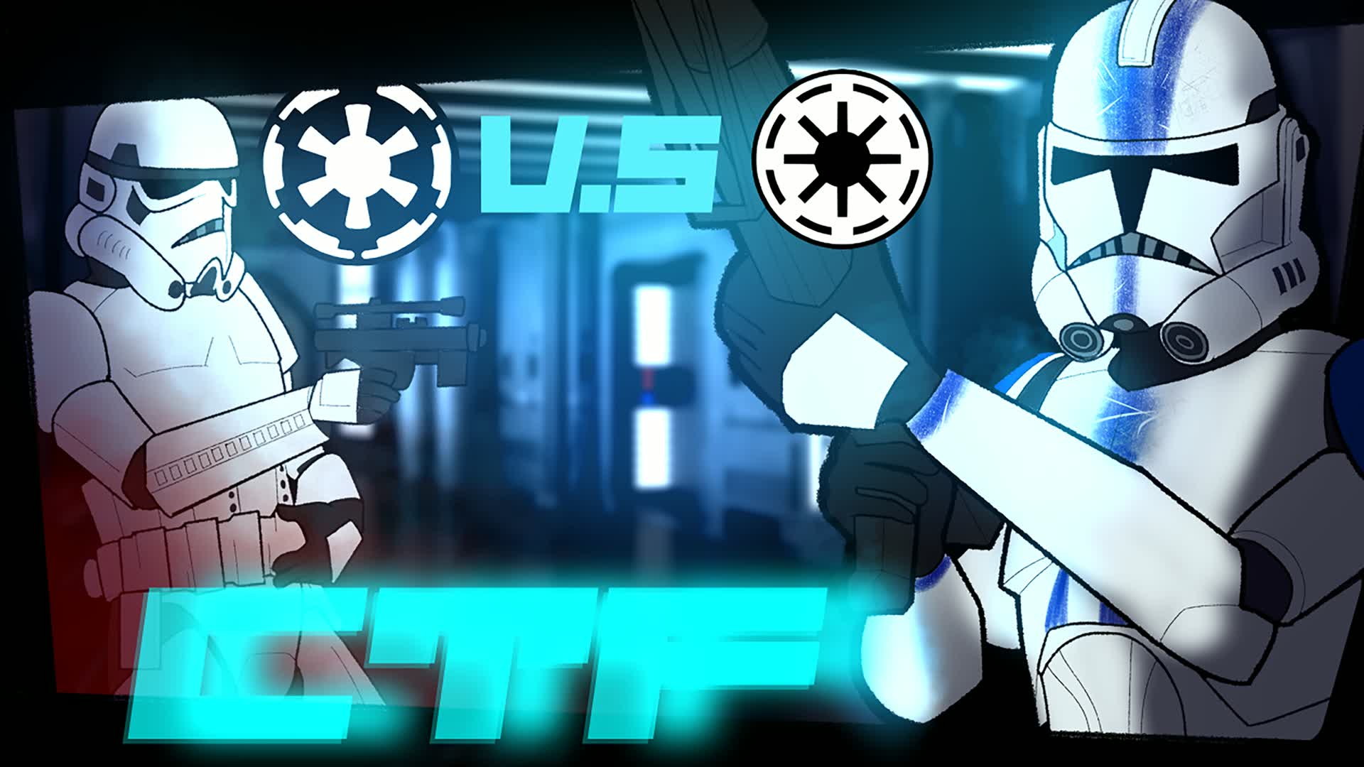 クローン vs ストームトルーパーのキャプチャー・ザ・フラッグ
