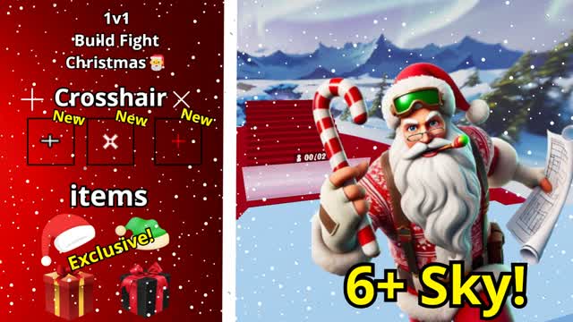 1v1 Build Fight Christmas🎅