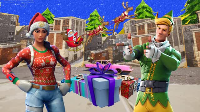 TILTED ZONE WARS ⭐ CHRISTMAS 🎅❄️