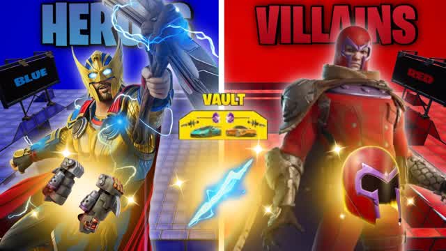 Capture 1 – 🦸 HEROE & VILLAINS RED VS BLUE 🔴🔵