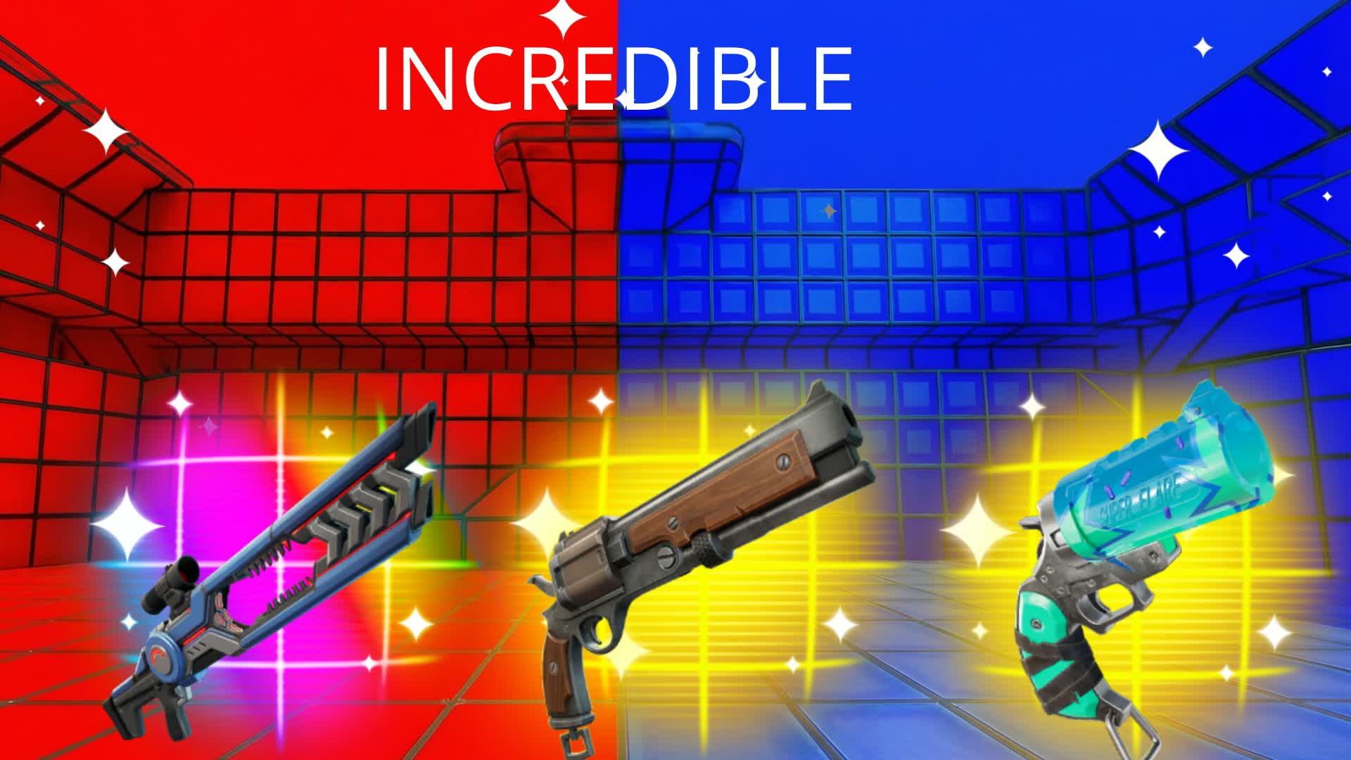 MEGA RED VS BLUE 🔴🔵(ALL GUNS)