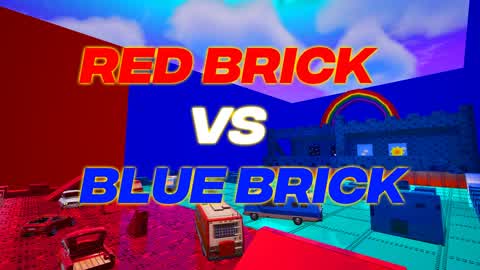 RED BRICK VS BLUE BRICK 🔴🔵